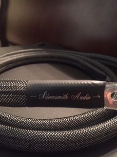 Silversmith Audio Silver speaker cables 8ft