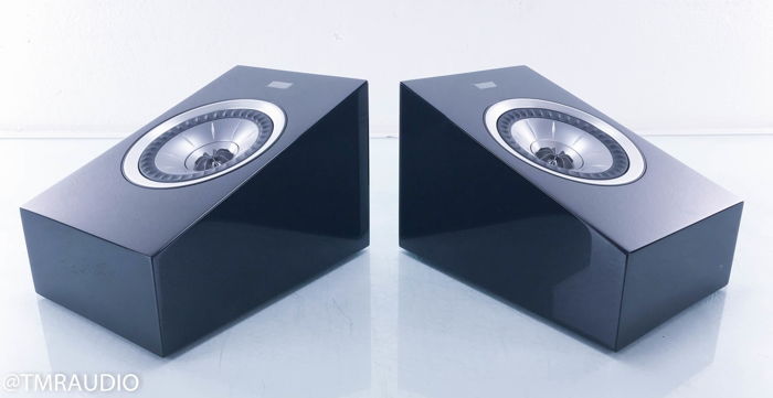 KEF R50 Surround Speakers Black Pair; Dolby Atmos; Mint...