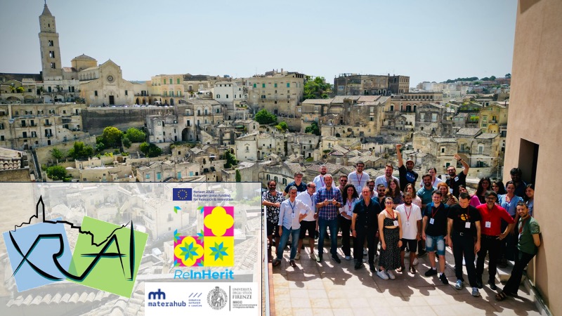   ReInHerit Hackathon at XR&AI Summer School 2023 Matera IT