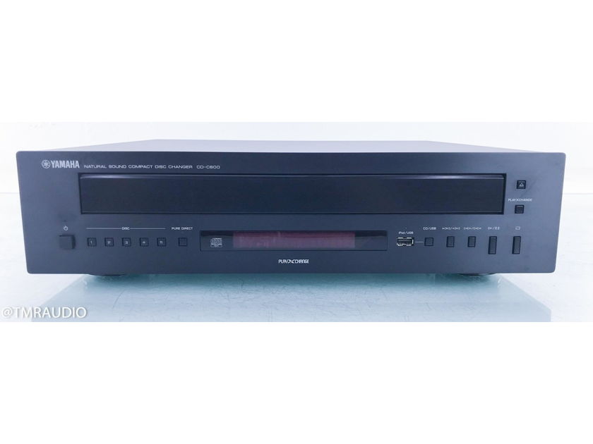 Yamaha CD-C600 5 Disk CD Changer CDC600; Remote (16010)