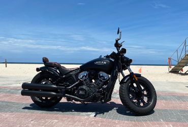 2019 INDIAN SCOUT BOBBER motorcycle for rent near Fort Lauderdale, FL