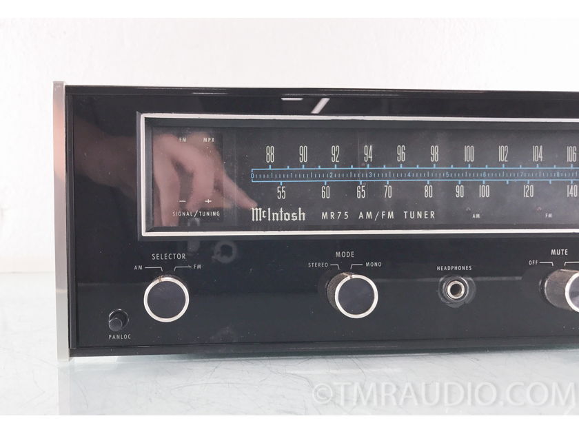 McIntosh  MR 75 Stereo AM / FM Vintage Tuner; MR75 (2525)