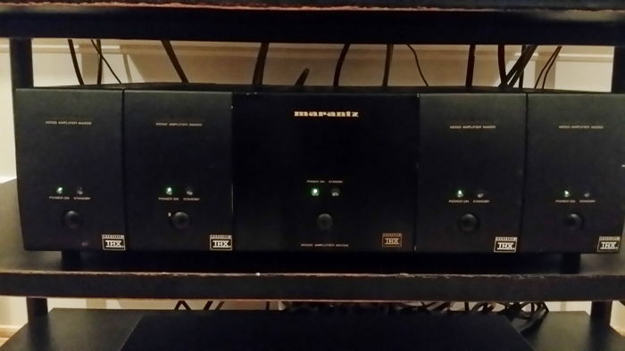 Marantz MA-500U X 4; MA-700U X 1 Mono Block Amplifiers