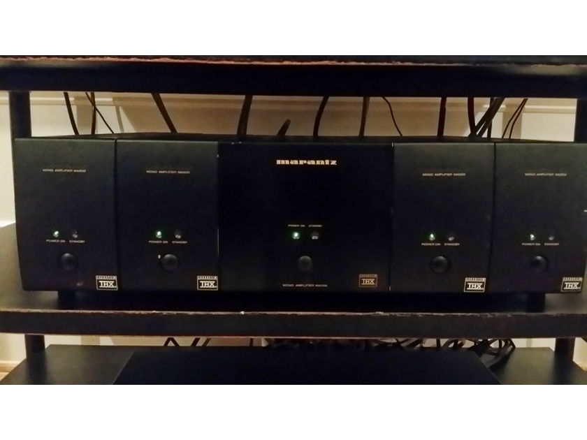 Marantz MA-500U X 4; MA-700U X 1 Mono Block Amplifiers