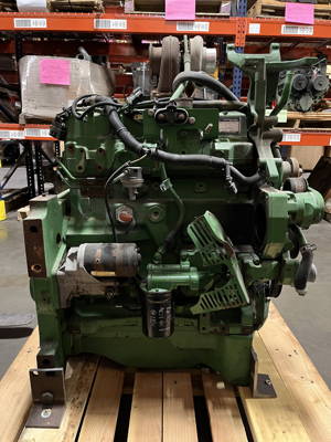 John Deere 4045 4.5L Running Engine