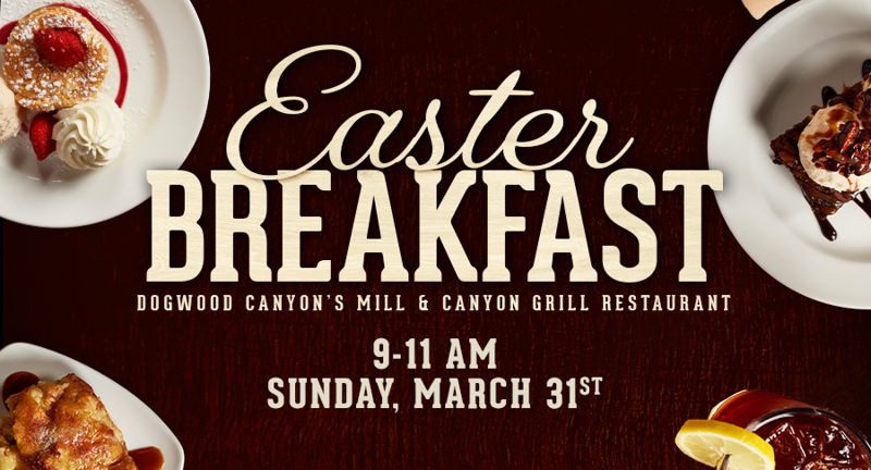 Easter Breakfast at Dogwood Canyon