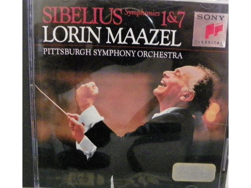 LORIN MAAZEL - SIBELIUS SYMPHONIES 1&7 SONY 20BIT CD