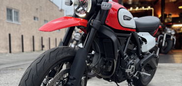 2022 DUCATI SCRAMBLER URBAN MOTARD motorcycle for rent near Los Angeles, CA