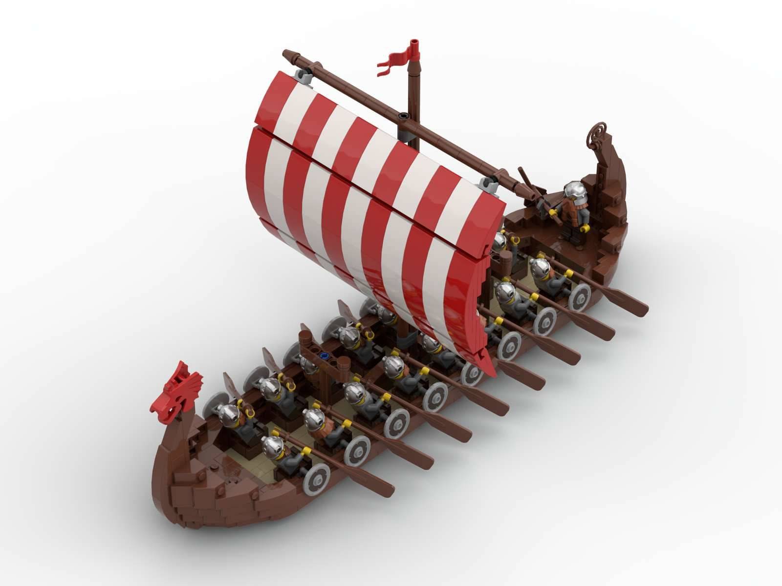 LEGO Viking longship