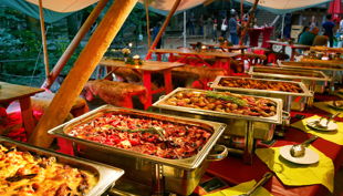 abenteuerpark potsdam verschiedene büffetvarianten