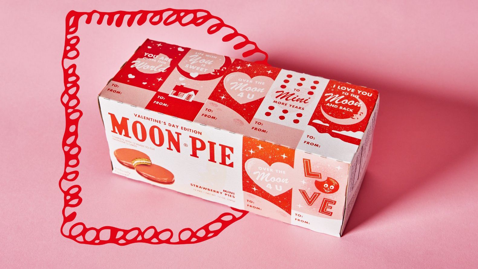 Pack of the Month: MoonPie Turns Their Packaging Into Valentine’s Day Cards