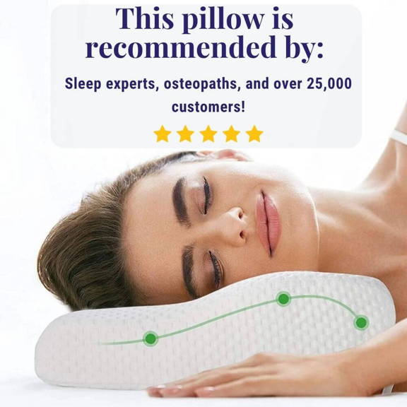Coussin Cervical à mémoire de forme, Oreiller Ergonomique, Coussin Memoire de Forme, Oreiller Cervical, Oreiller Cervical Orthopedique, Oreiller Memoire de Forme, Coussin Memoire de Forme, Oreiller Cervical