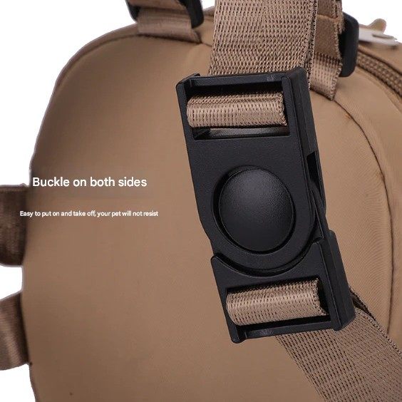 Adorable Monster Pet Backpack Harness - Small Dog & Cat Treat Pouch with Poop Bag Dispenser - Image 4