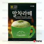 Korean green tea latte