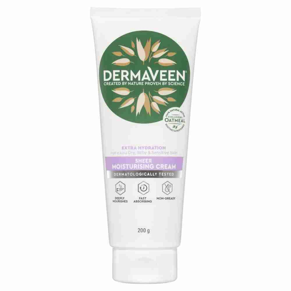 Dermaveen Extra Hydration Sheer Moisturising Cream 200G