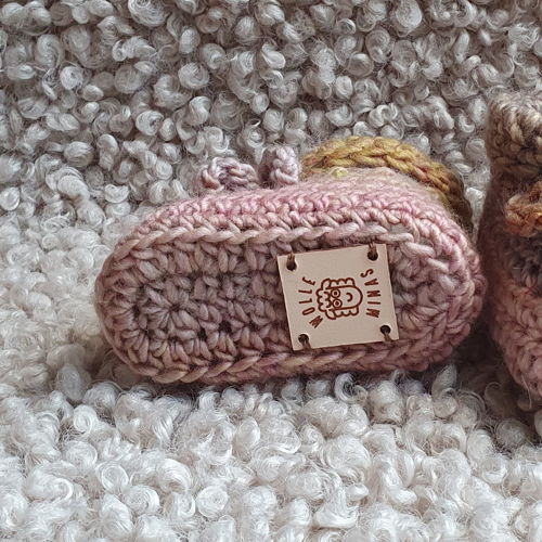 Patroon wollen babyslofjes