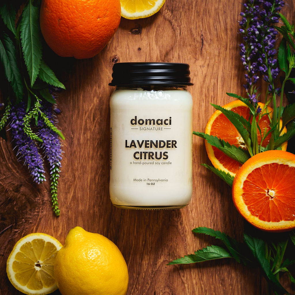 Lavender Citrus Soy Candle
