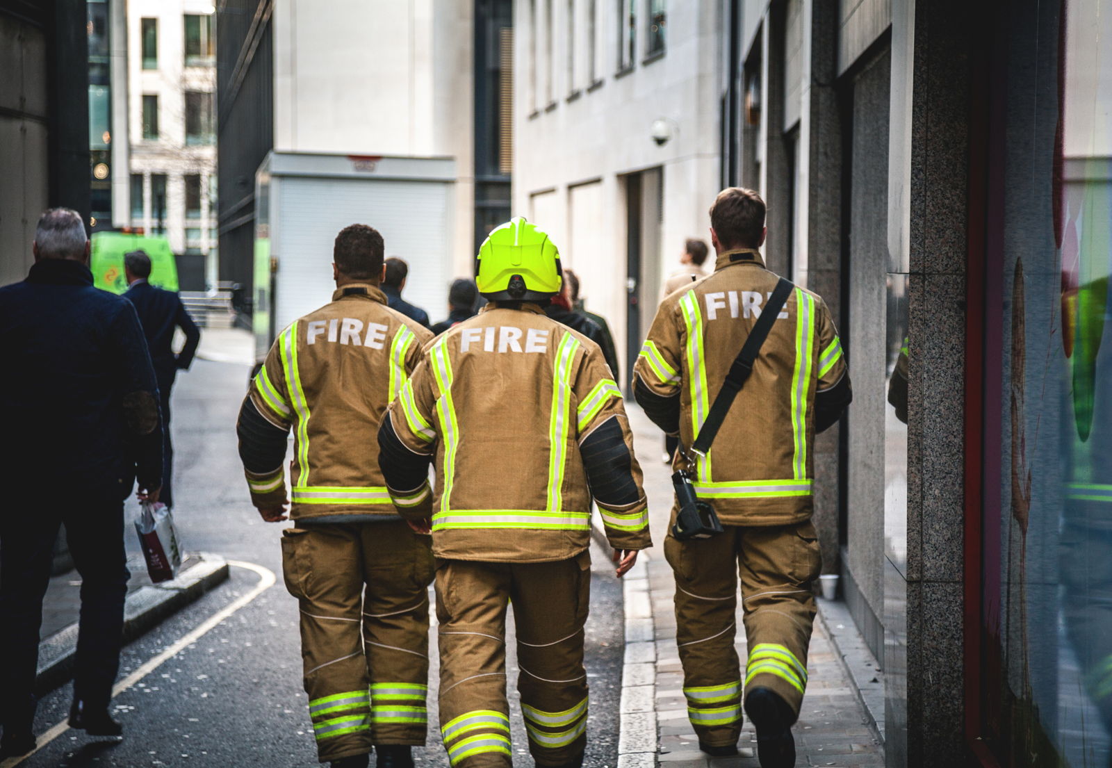 Fire fighters