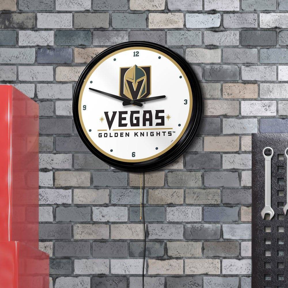 Retro Lighted Wall Clock Collection | The Fan-Brand