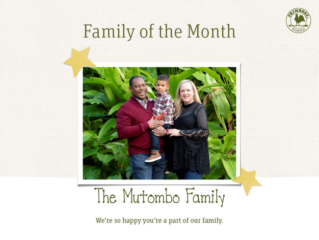 Family of the Month