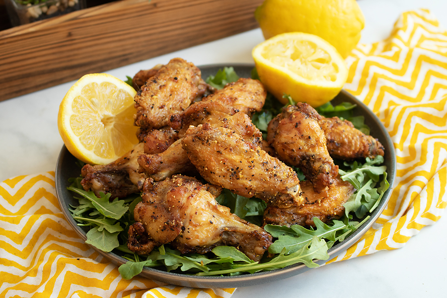 Lemon Pepper Chicken Wings