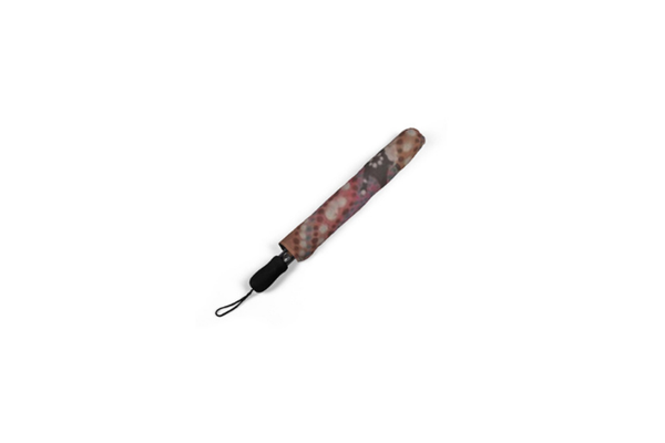 Artistic Foldable Umbrella, Unique Design, Travel Accessory with vibrant colours for outdoors - Image 6