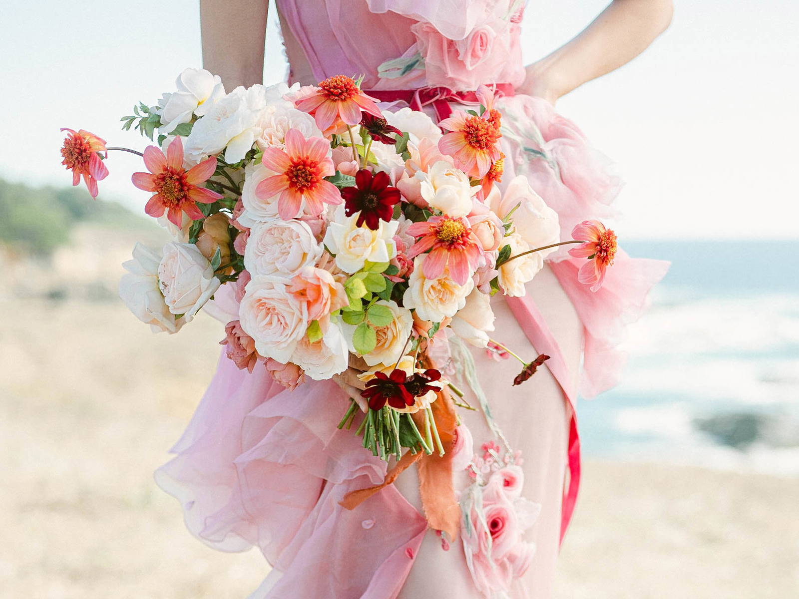 REFINED x KT Merry: Pink Dress & Flowers