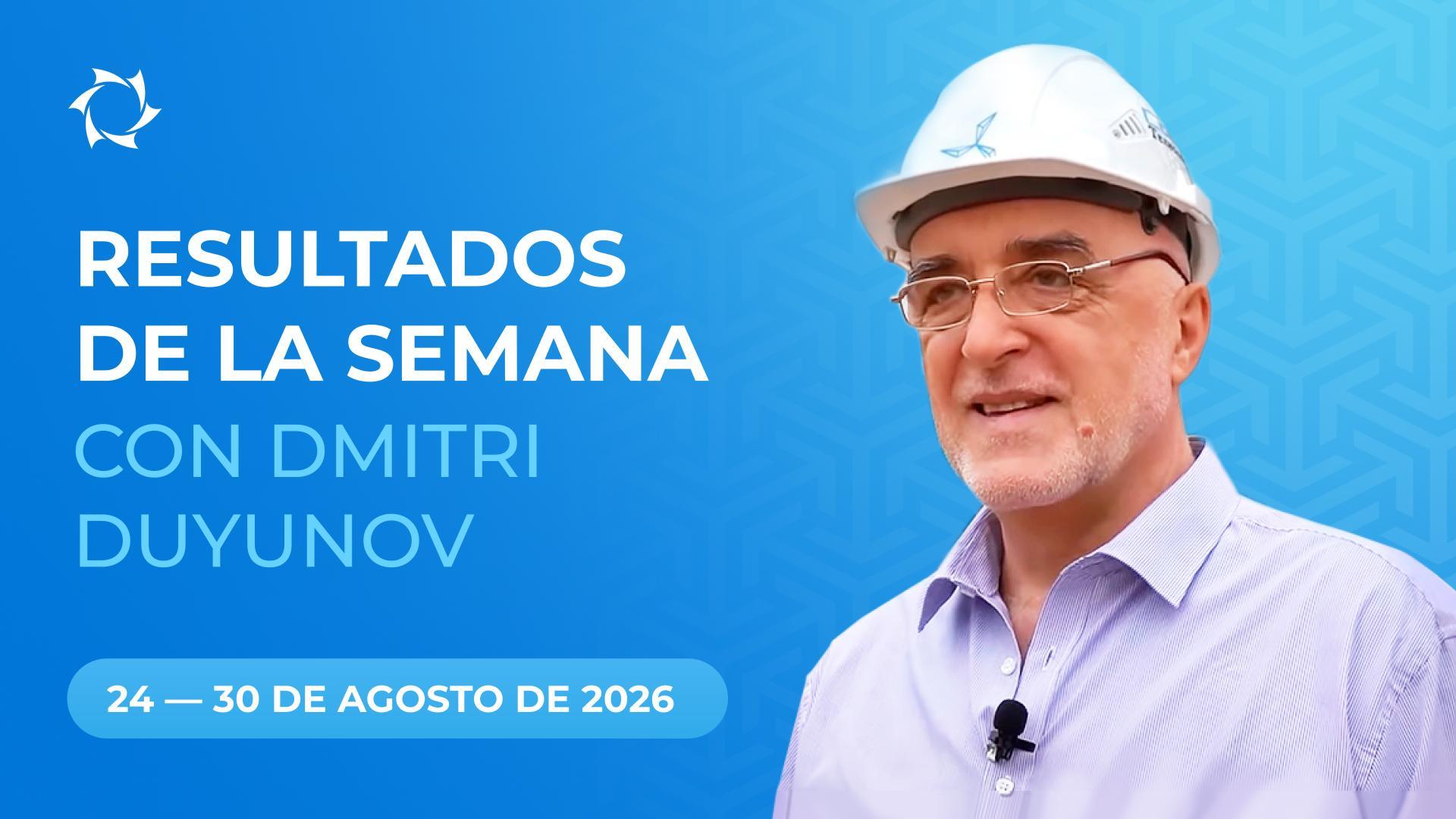 Resumen semanal del proyecto «Motores Duyunov»