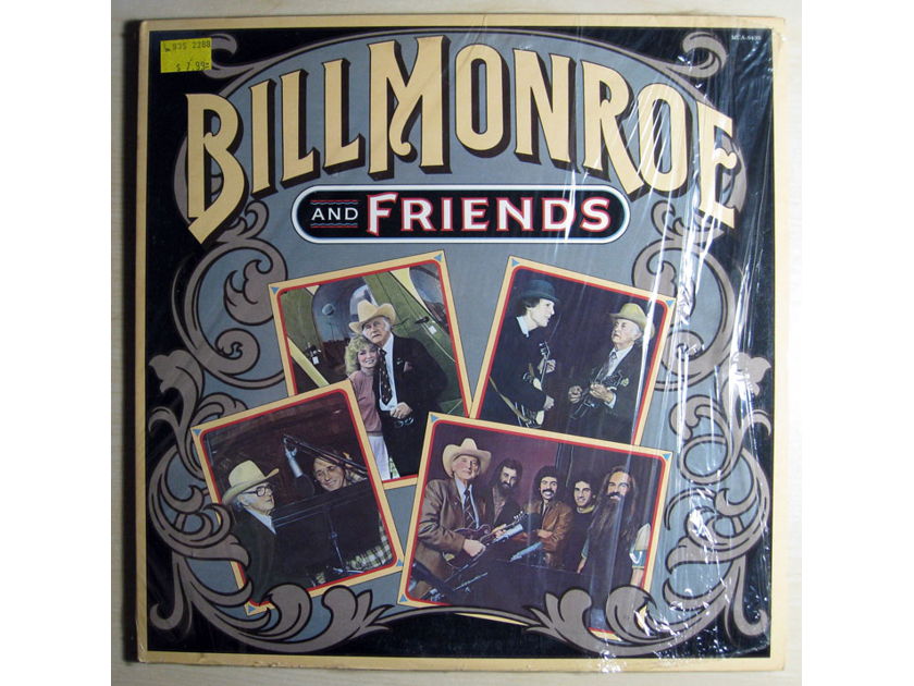 Bill Monroe - Bill Monroe And Friends - 1983 MCA Records ‎MCA-5435