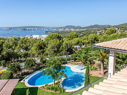  .
- Luxury villa with sea views in prime location in Portals, Majorca