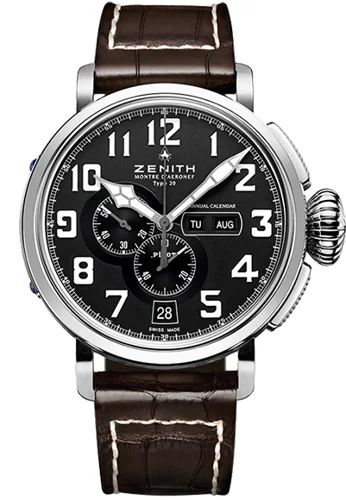 Zenith Pilot Type 20 Annual Calendar