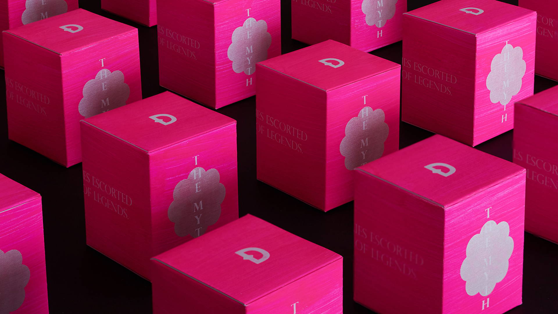 Featured image for Neon Packaging For The Myth Candles Makes A Bold Statement
