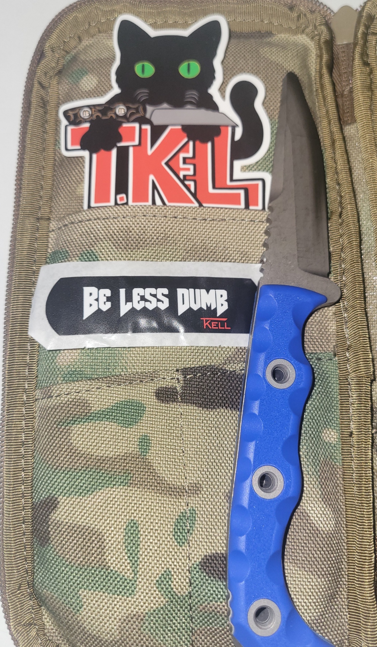 Got my “TKELL Attack Kitty” sticker! – by Patrick