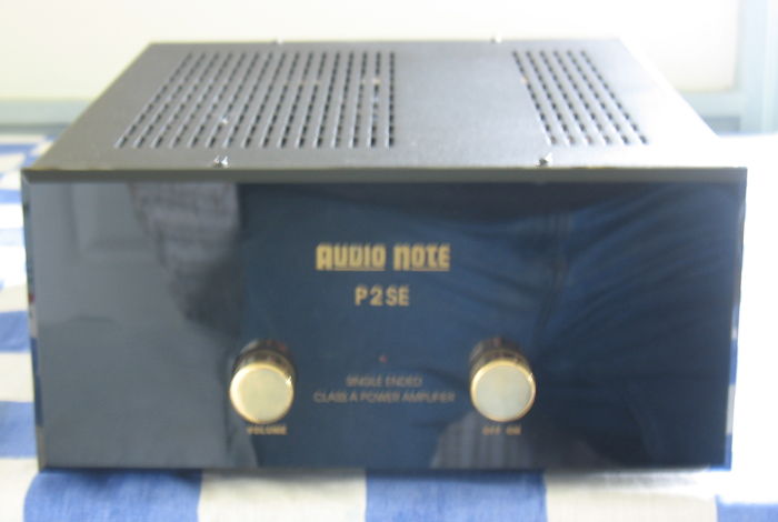 Audio Note P2SE single ended tube amplifier For Sale | Audiogon