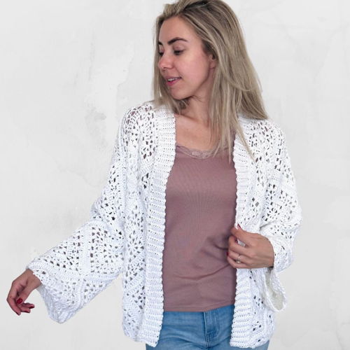 Tulip Square Boho Cardi