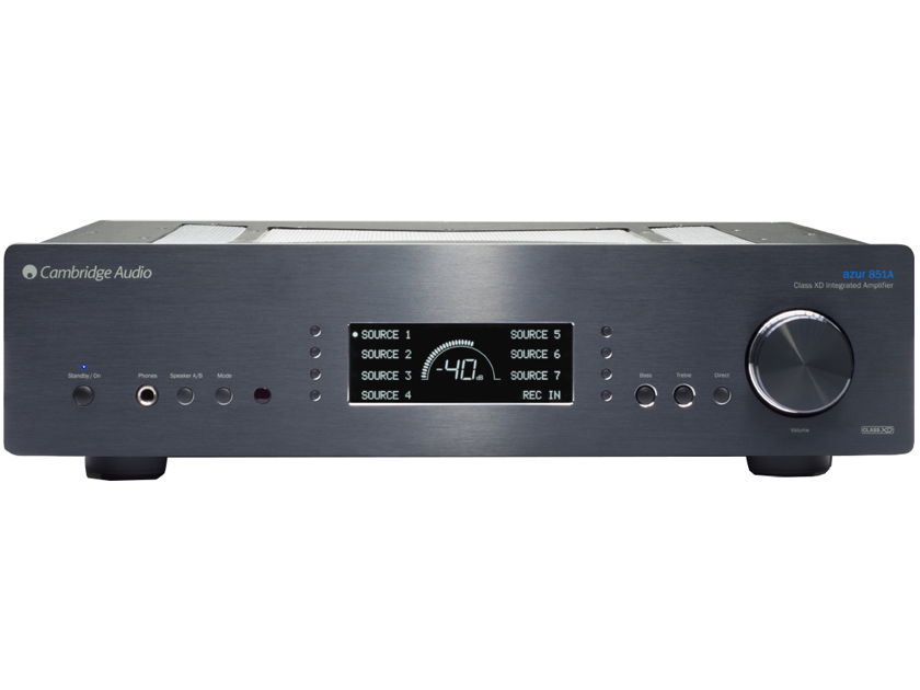 CAMBRIDGE AUDIO Azur 851A Flagship Integrated Amplifier: Manufacturer Refurb; Full Warranty; 51% Off + FREE SHIPPING