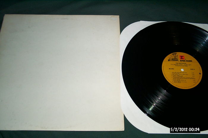 Zappa/Mothers - Fillmore East 1971 rare cover lp nm