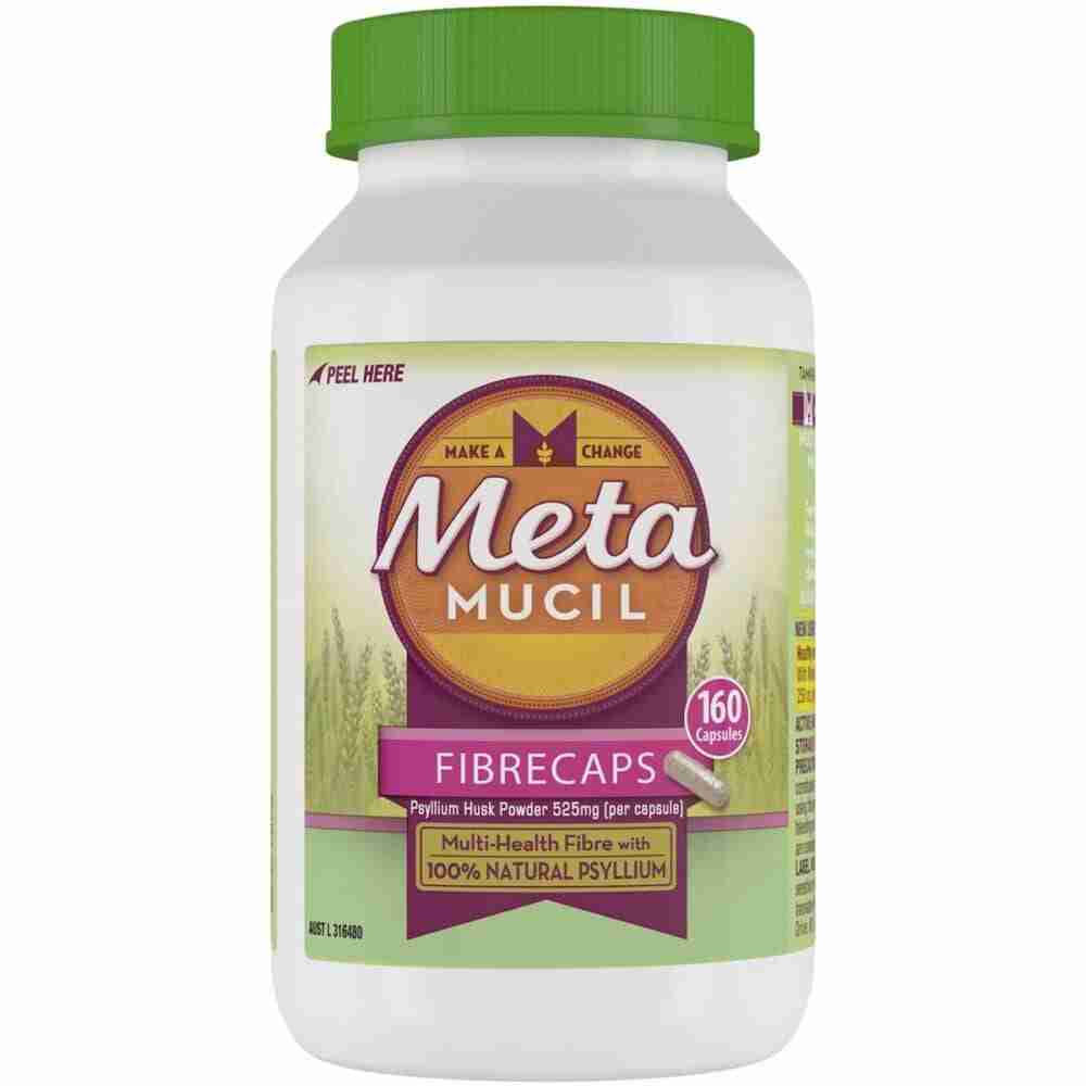 Metamucil Fibre Caps 160 Pack