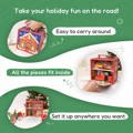 Infographic showcasing benefits of the Montessori Santa's Workshop.