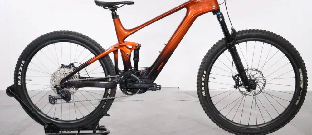 a Giant Trance X Advanced E+2 with a Giant (Yamaha) motor