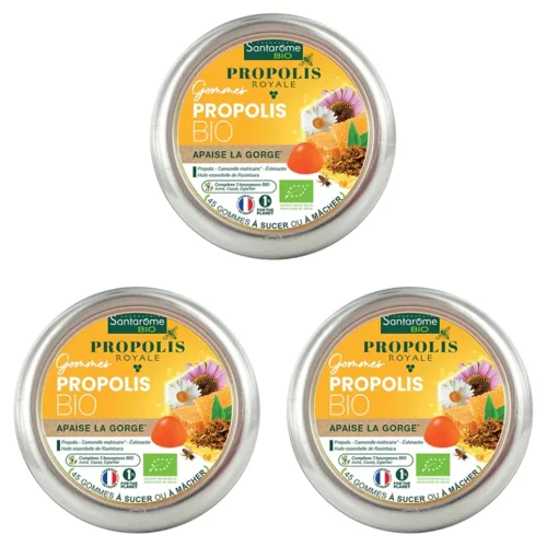 Propolis Royale Bio-gummis - 3er Pack