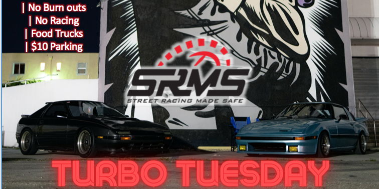 Turbo Tuesday Car Meet promotional image