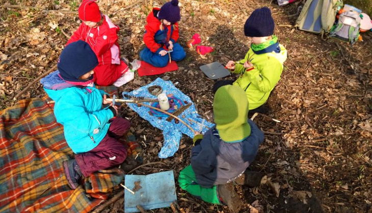 wildnisschule aeracura leipzig kindergeburtstag für jungen und mädchen