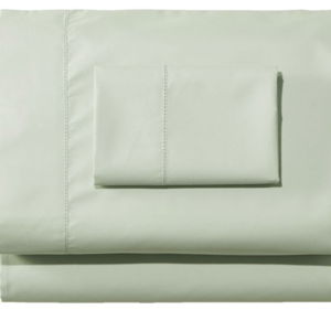 LL Bean King Bed Sheets | Pastel Mint