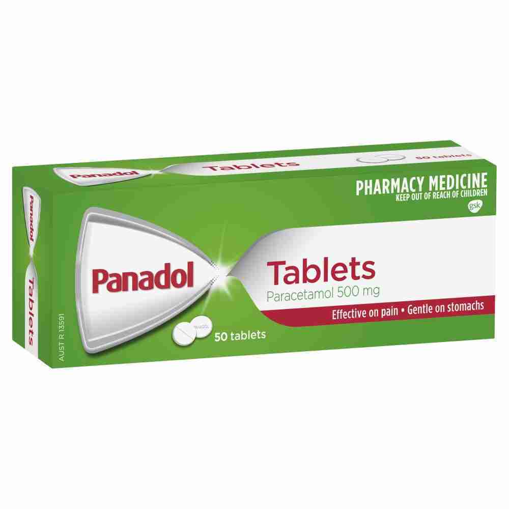 Panadol For Pain Relief, Paracetamol - 500Mg 50 Tablets - Image 2