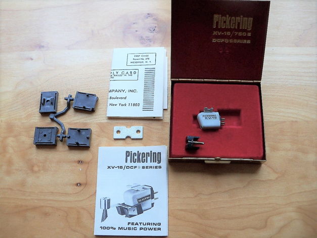 Pickering XV-15 Cartridge + Pickering 750E Stylus With...