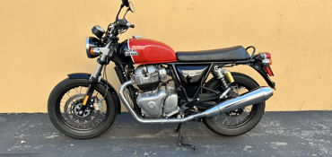2021 ROYAL ENFIELD INT650 motorcycle for rent near SAN FRANCISCO, CA