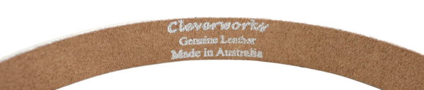 Australian made Genuine Leather Belt 25 mm Width - Image 2