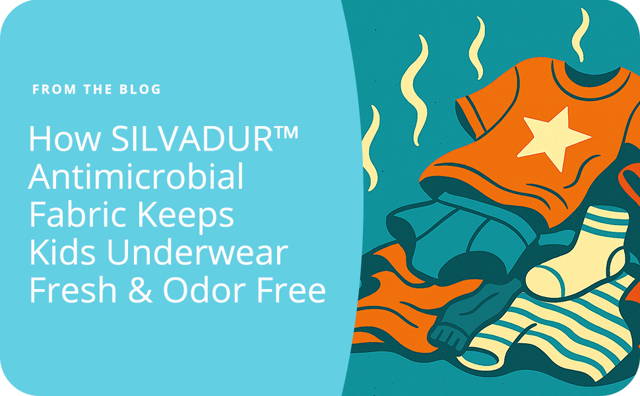 How SILVADUR™ Antimicrobial Fabric Keeps Kids Underwear Fresh and Odor-Free