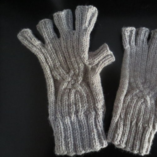 His & Hers Mitts (Minus the Fingers)